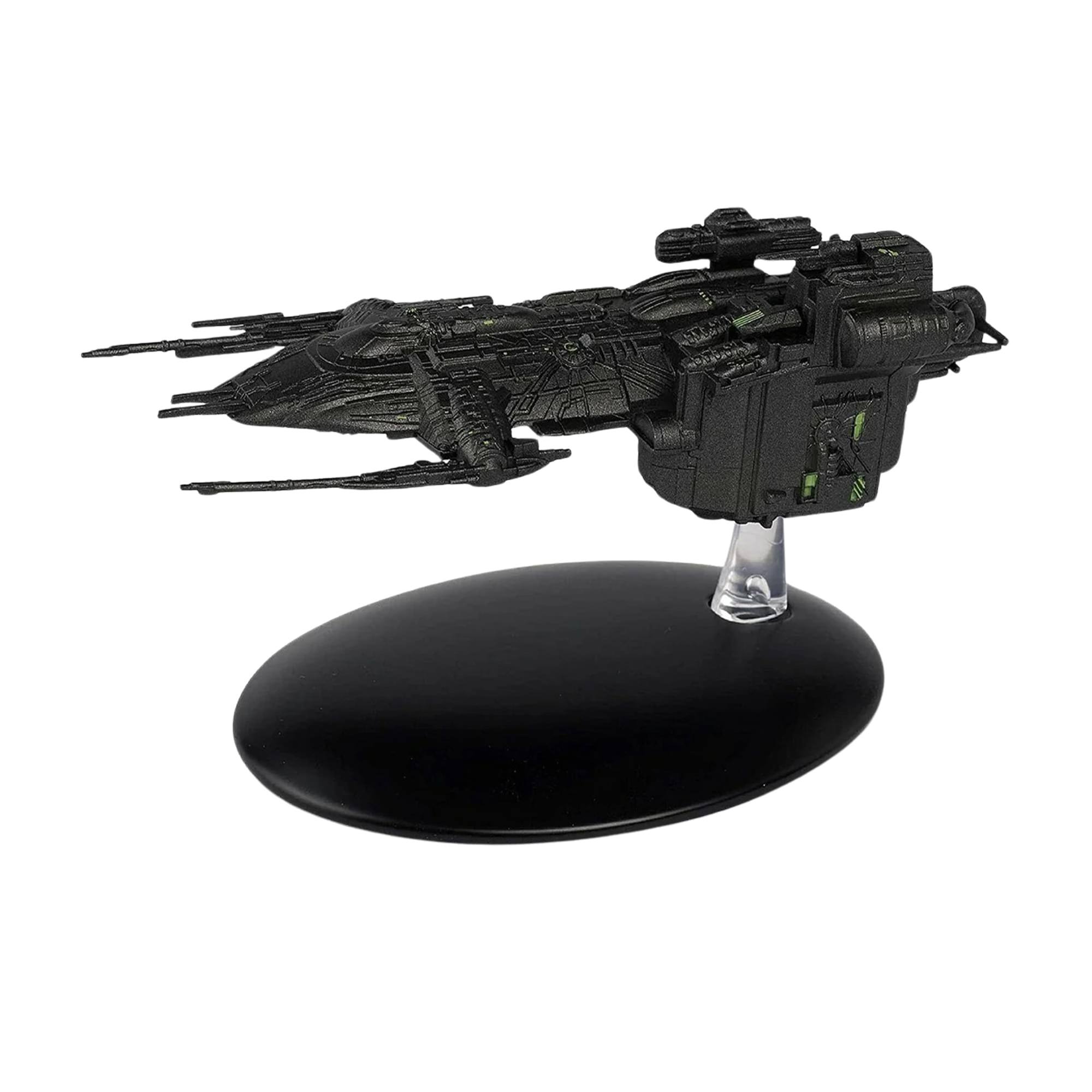 Alt View 1. Eaglemoss - Eaglemoss Star Trek Starship Replica | Assimilated Arctic One - Black.