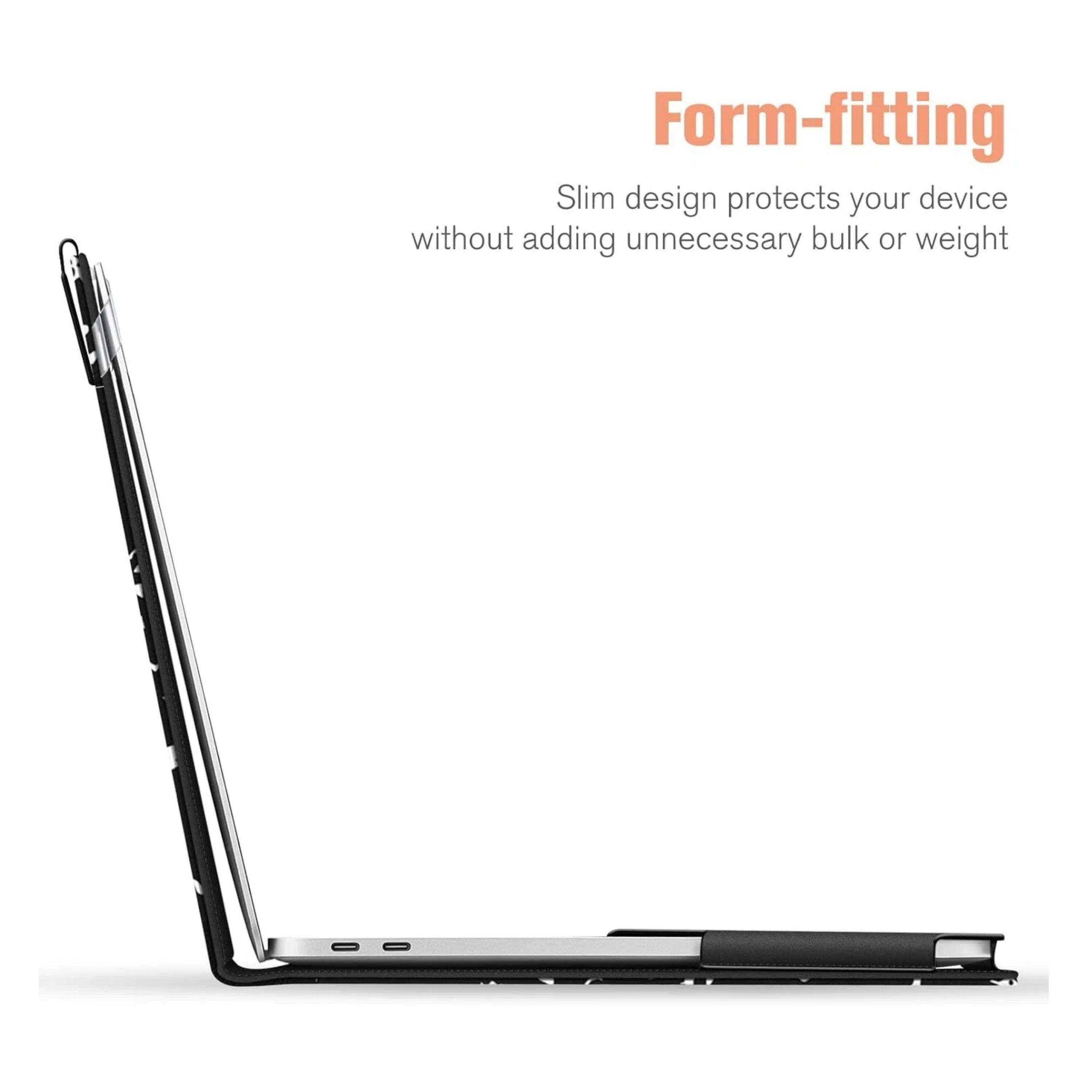 Form-fitting Slim design protects your device without adding unnecessary bulk or weight
