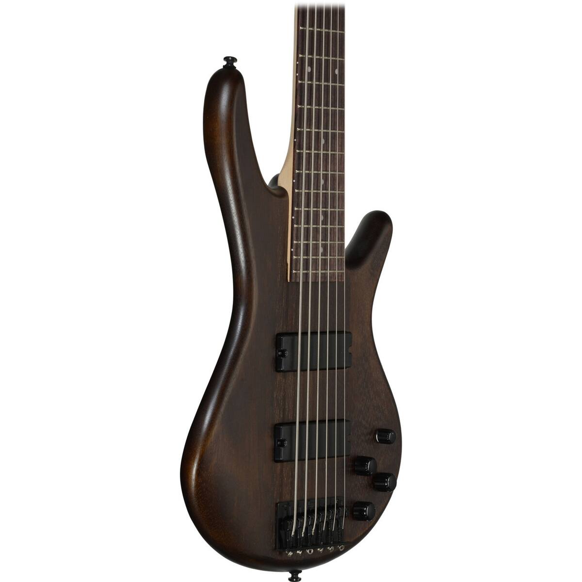 Alt View 1. Ibanez - Ibanez GIO Series GSR206B Electric Bass Guitar, Rosewood Fretboard, Walnut Flat.