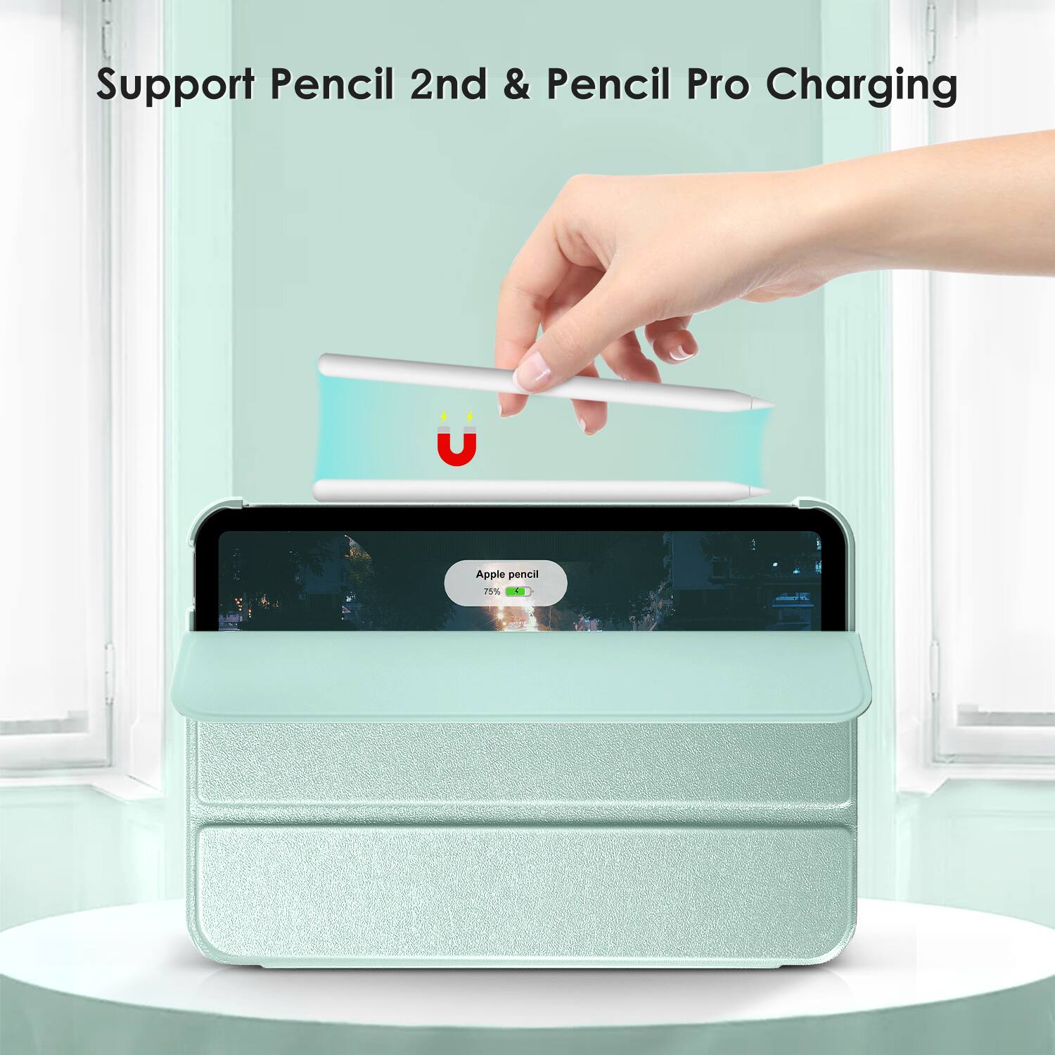 Support Pencil 2nd & Pencil Pro Charging