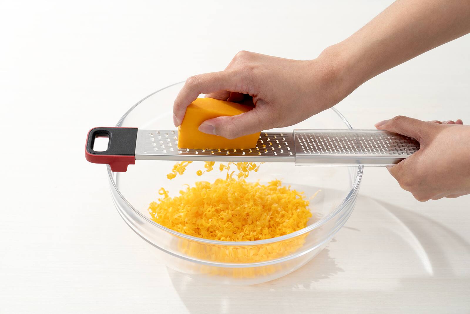 Alt View 3. Cuisipro - Surface Glide Technology Dual Grater, Coarse and Fine - Black.