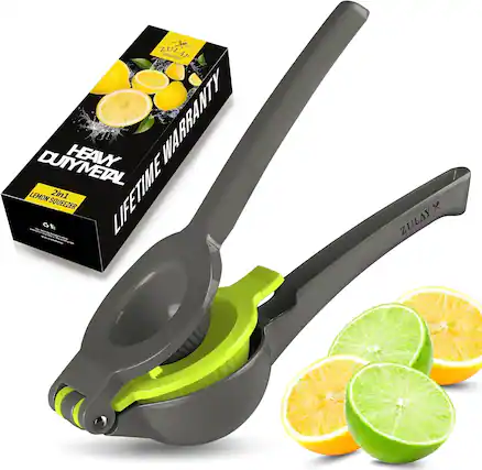 ZULAY
HEAVY DUTYMEAL
LIFETIME WARRANTY
2in1 LEMON SQUEEZER
ZULAY