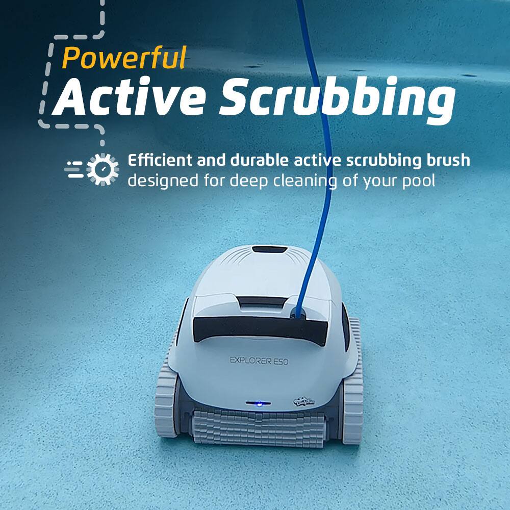 Powerful Active Scrubbing: Efficient and durable active scrubbing brush designed for deep cleaning of your pool.