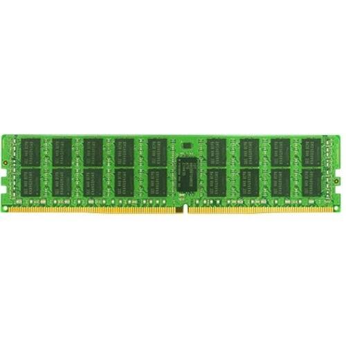 Left. Synology - Synology 16GB DDR4 SDRAM Memory Module - For NAS Server - 16 GB - DDR4-2666/PC4-21333 DDR4 SDRAM - 2666 MHz - ECC - Black.