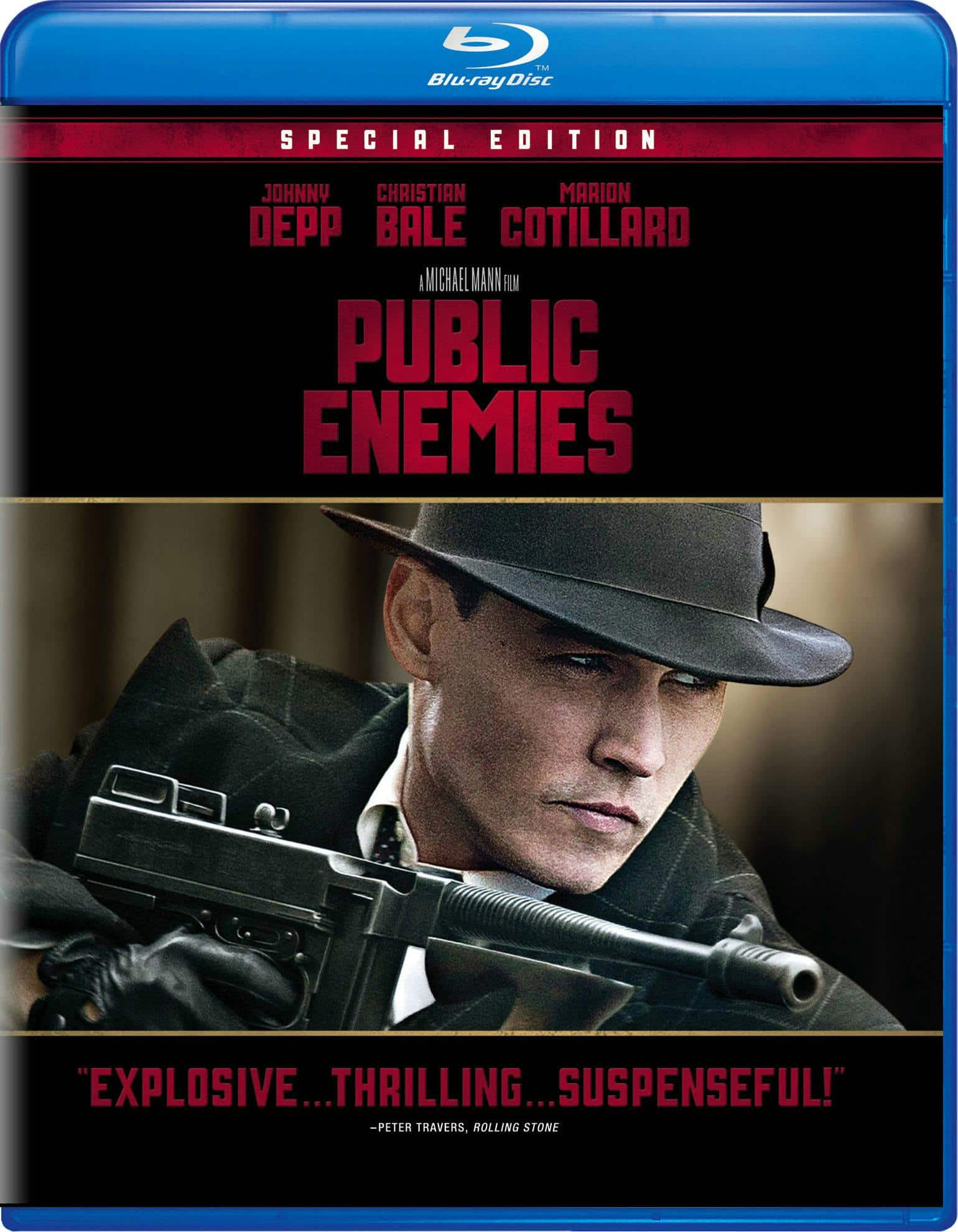 Front. Public Enemies (Blu-ray New Box Art) [Blu-ray].
