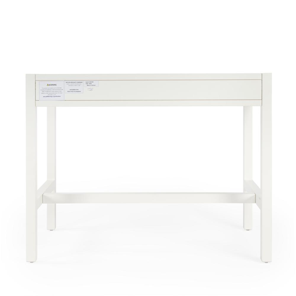 Alt View 4. Butler Specialty - Lark Desk - White.
