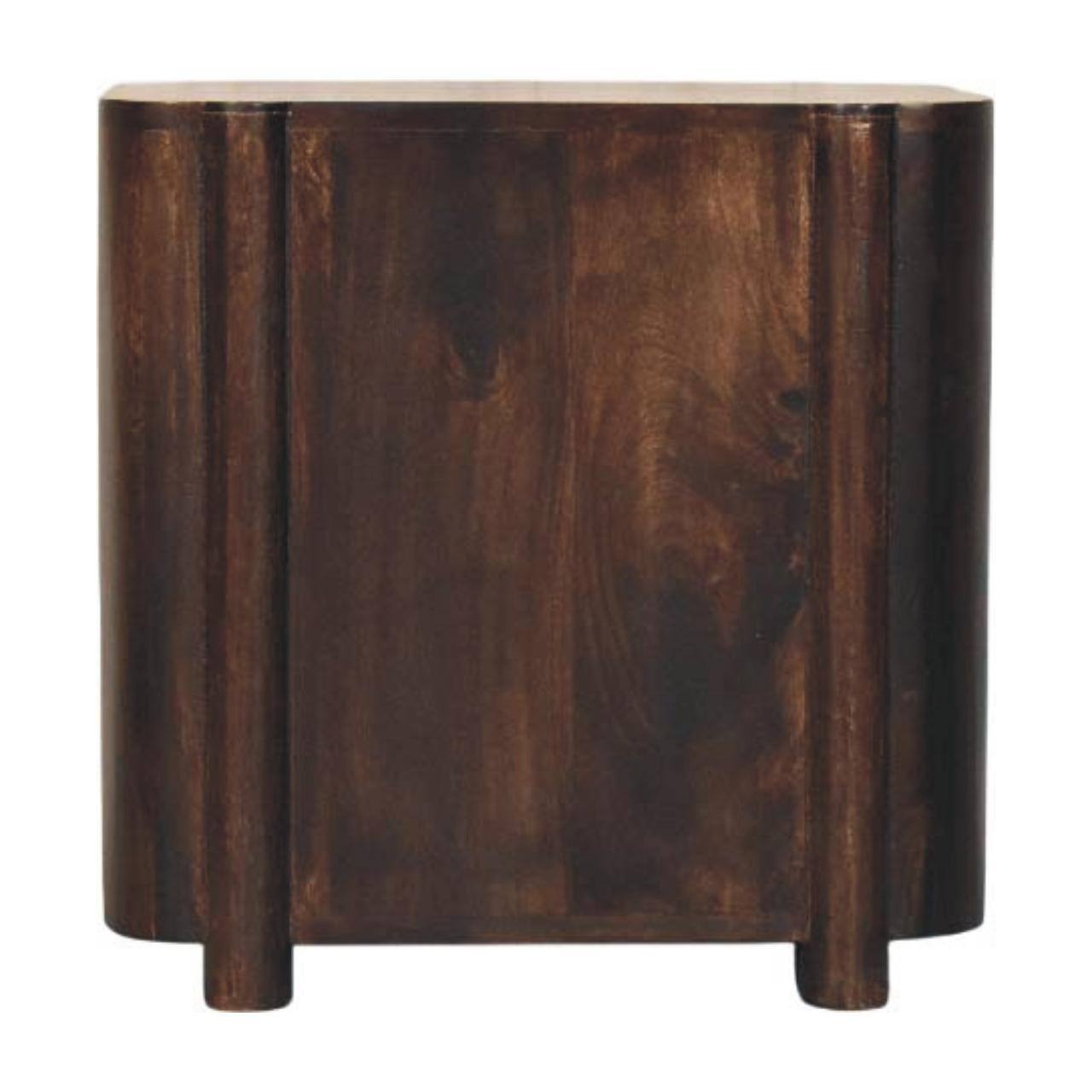 Back. Artisan Furniture - Artisan Furniture Solid Wood Havana Canefront Drawers - Brown.