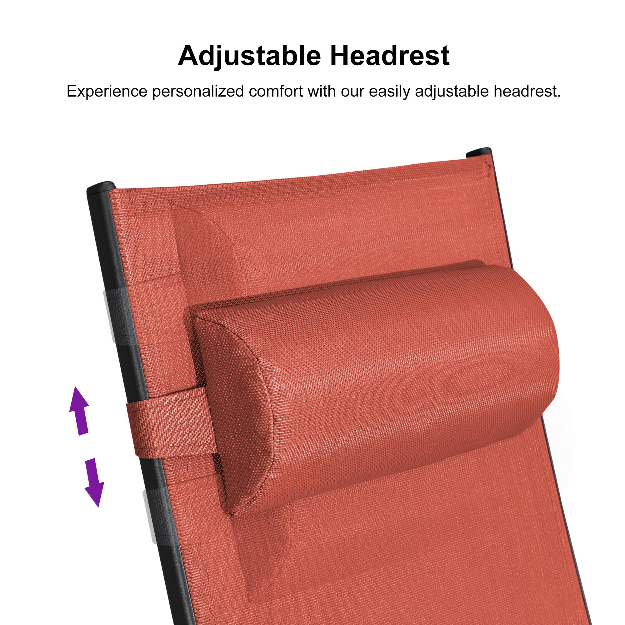 Adjustable Headrest

Experience personalized comfort with our easily adjustable headrest.