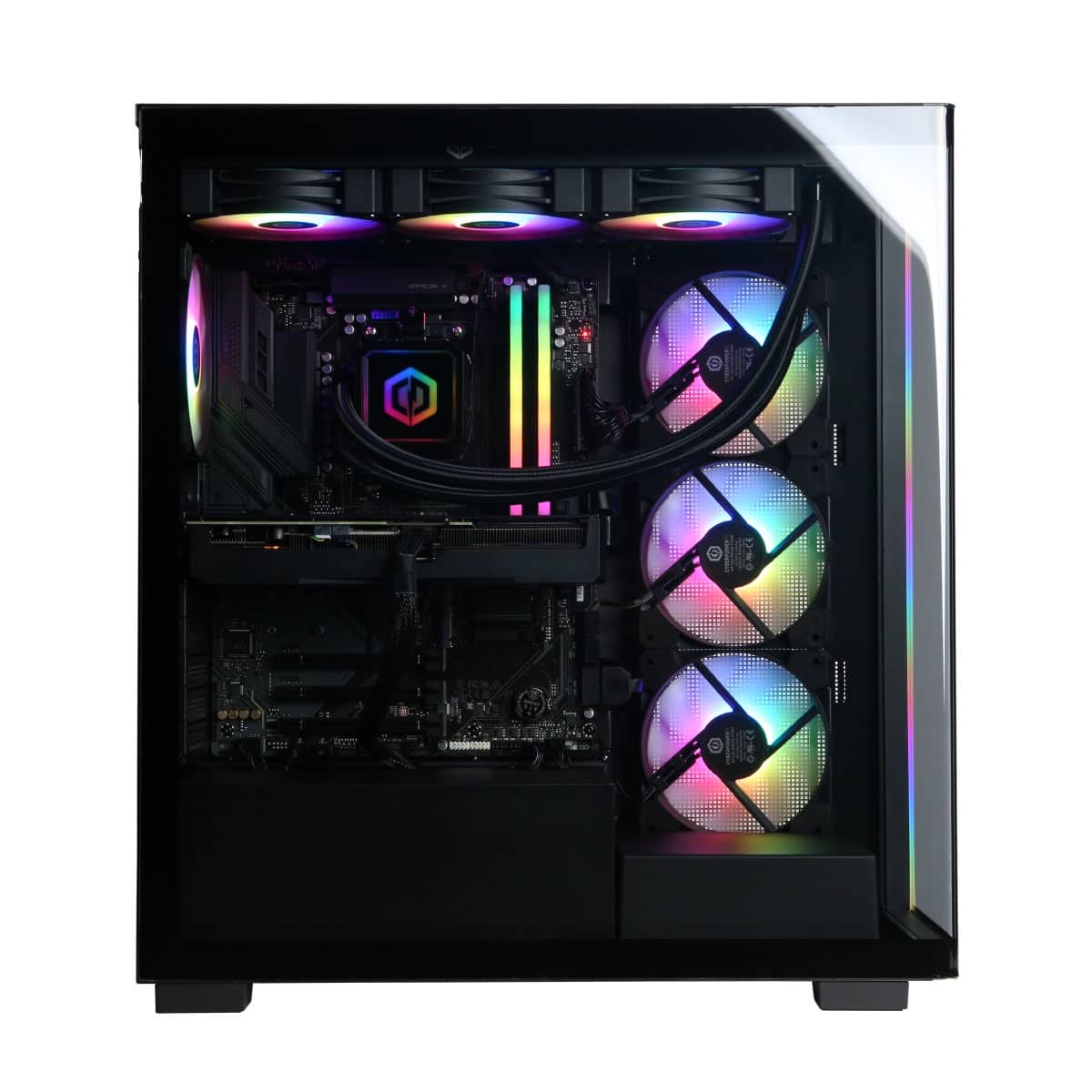 ★美品★i7/32GB/SSD 480G+1TB/K2000/X99/850W CyberPowerPC Gaming Desktop AMD Ryzen 7 9800X3D NVIDIA
