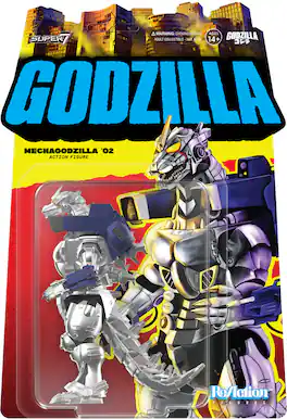 Super7 - Toho - ReAction Figures Wv10 - Mechagodzilla (2002) - COLLECTIBLES - Multicolor