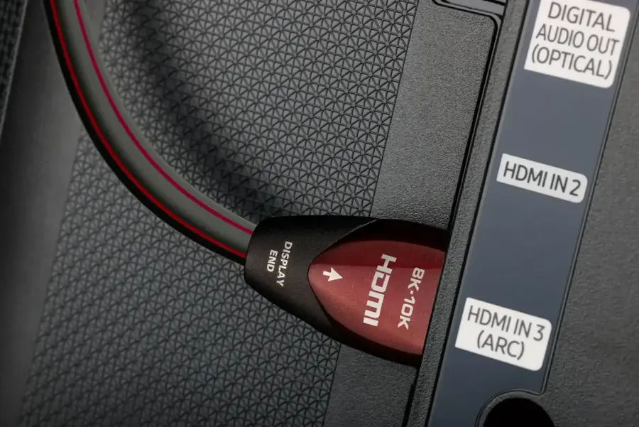 Digital Audio Out (Optical) HDMI In 2 End Display Y HOMI 8K-10K HDMI In 3 (ARC)