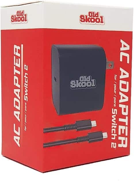 Old Skool - AC Adapter for Switch 2 - Black price history on PriceWatchPro