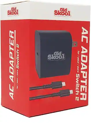 Old Skool AC Adapter for Switch 2