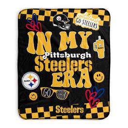Pegasus - Pittsburgh Steelers 50" x 60" In My Era Fleece Blanket - Multicolor