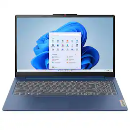 Refurbished Lenovo Ideapad Slim 3 15Abr8 15" Touch Laptop Ryzen 5 7530U 16GB 512GB SSD W11H - Abyss Blue