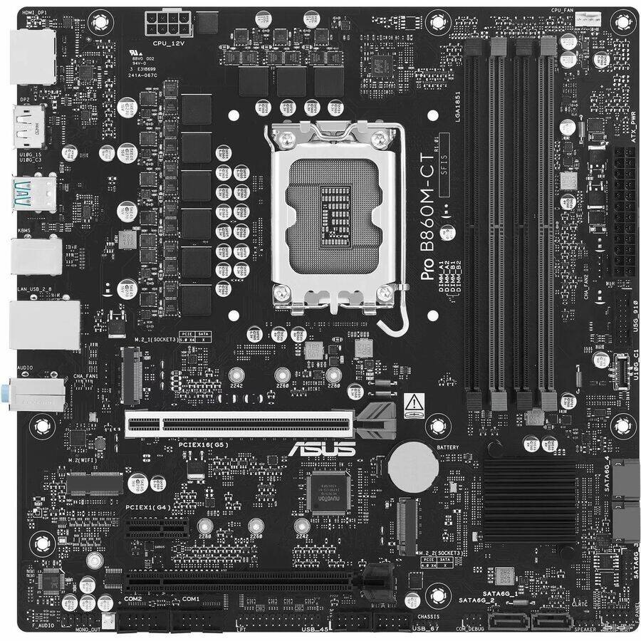 ASUS PRO B860MCTCSM Pro B860M CT CSM Micro ATX Motherboard PRO