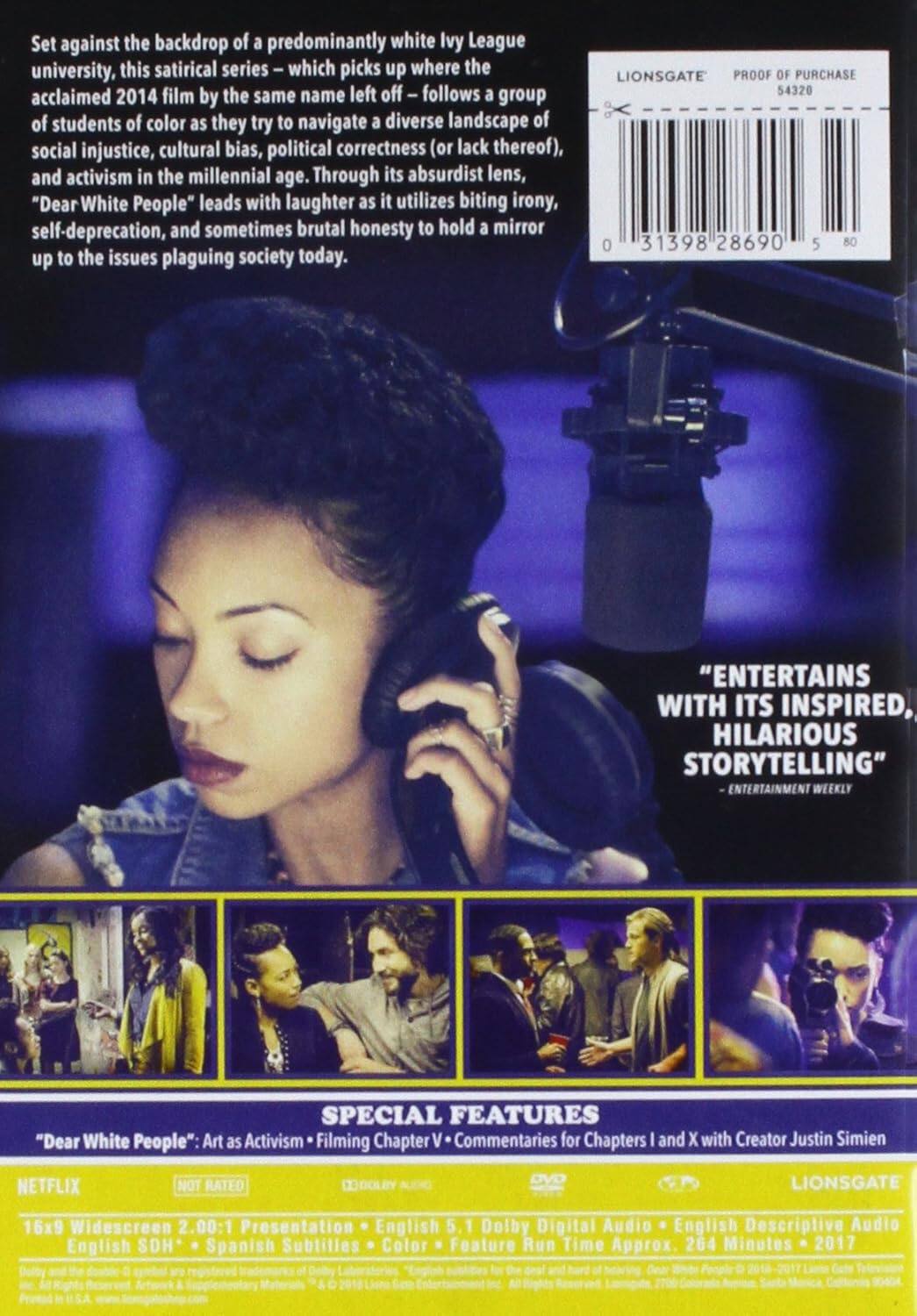 Alt View 1. Dear White People: Season One   - DVD.