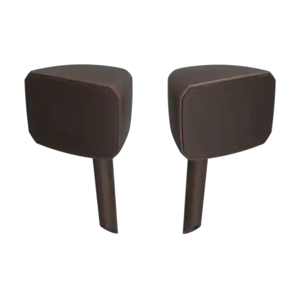 Angle. Klipsch - Klipsch Courtyard 2.0 Landscape Speaker Expansion - Brown Matte.