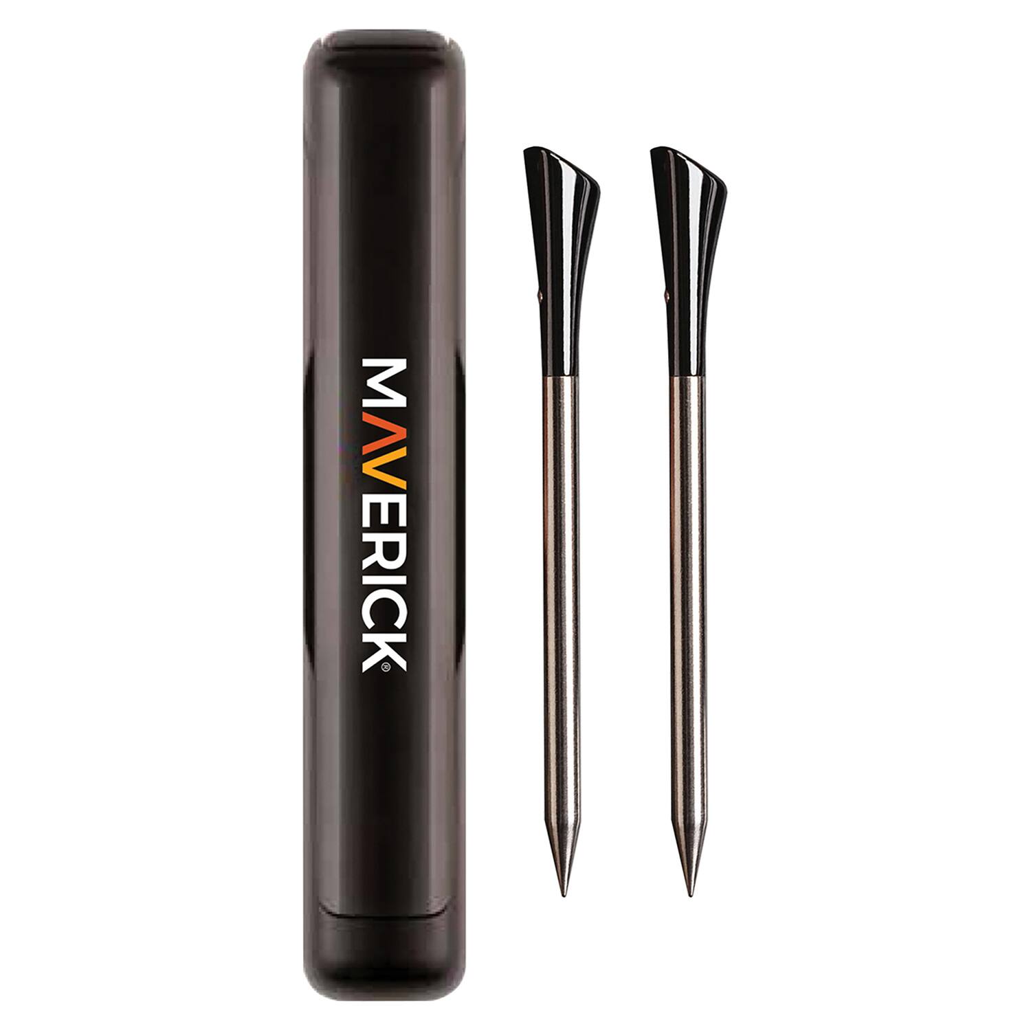 Alt View 9. Maverick - STAKE™ Dual Probe Wireless Bluetooth Thermometer - Black/Silver.