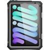 Front. SaharaCase - Water-Resistant Case for Apple iPad mini (A17 Pro) Apple iPad mini (6th Generation 2021) - Black.
