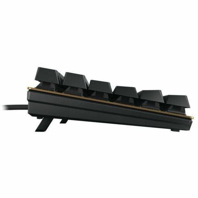 Alt View 5. CHERRY - CHERRY KC 200 MX-Wired Keyboard - MX2A SILENT RED - Black/Bronze Housing - Linear feel - abrasion resistant keys - white - Black,Bronze.