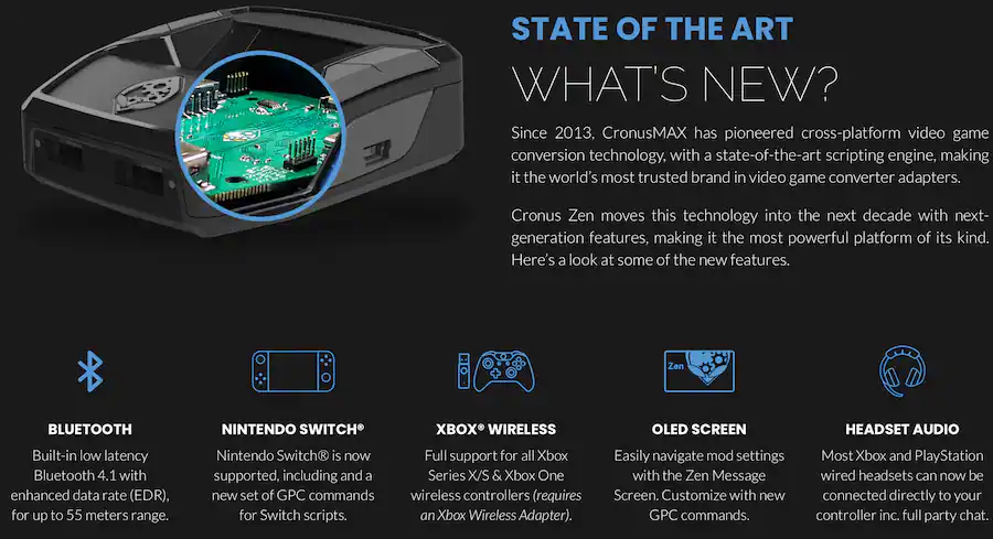 Collective Minds Cronus Zen Controller Emulator for Xbox One, Xbox ...