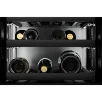 JennAir - 63-Bottle Left Swing Built-In Wine Column Refrigerator - Custom Panel Ready - Front_Zoom