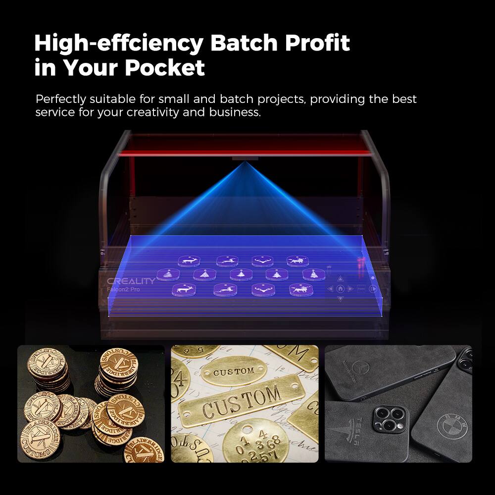 High-Efficiency Batch Profit in Your Pocket: Perfectly suitable for small and batch projects, providing the best service for your creativity and business.