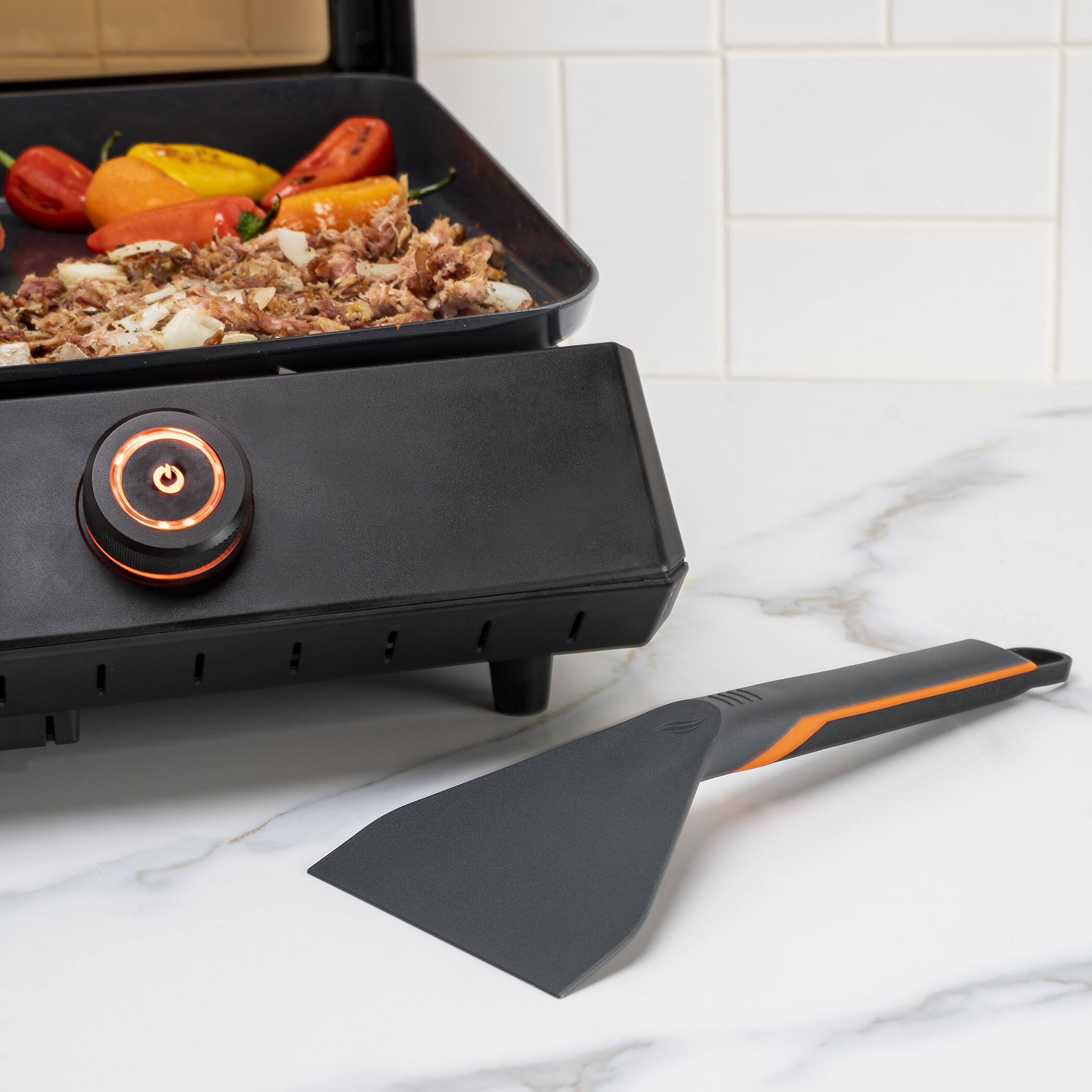 Alt View 18. Blackstone - 4-Piece E-Series Non Stick Induction Compatible Accessory Kit - Black.