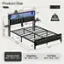 Product Size:

* Queen Size: 60.2" x 87.3" x 41.2"
* King Size: 76" x 87.4" x 41.2"
* Full Size: 54.3" x 81.5" x 41.2"

Note: The image does not provide any information about the weight of the product.