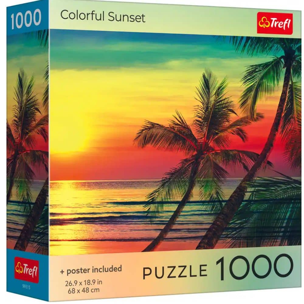 Trefl - 1000 Piece Puzzle - Colorful Sunset price history on PriceWatchPro