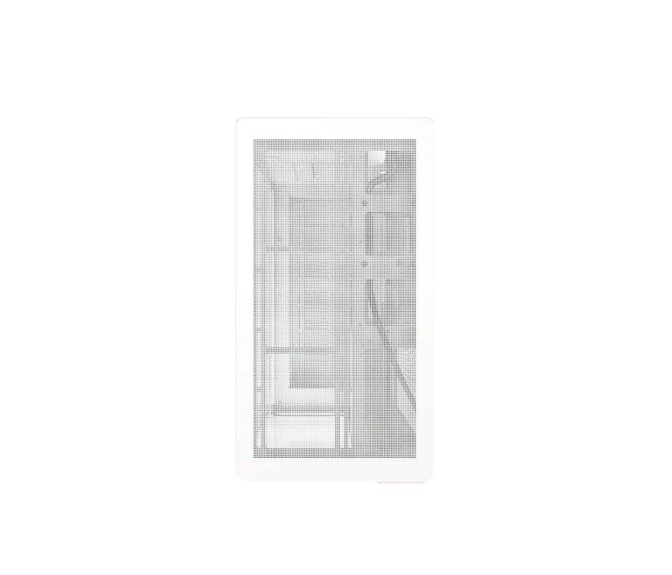 Alt View 2. Montech - KING 45 KING45W ATX PC Case, Curved Panoramic Glass, Chimney Airflow, 360mm Radiator Support - White.