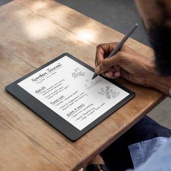 Amazon Kindle Scribe Premium Pen Black - Best Buy Amazon Kindle Scribe Premium Pen Black - Best Buy