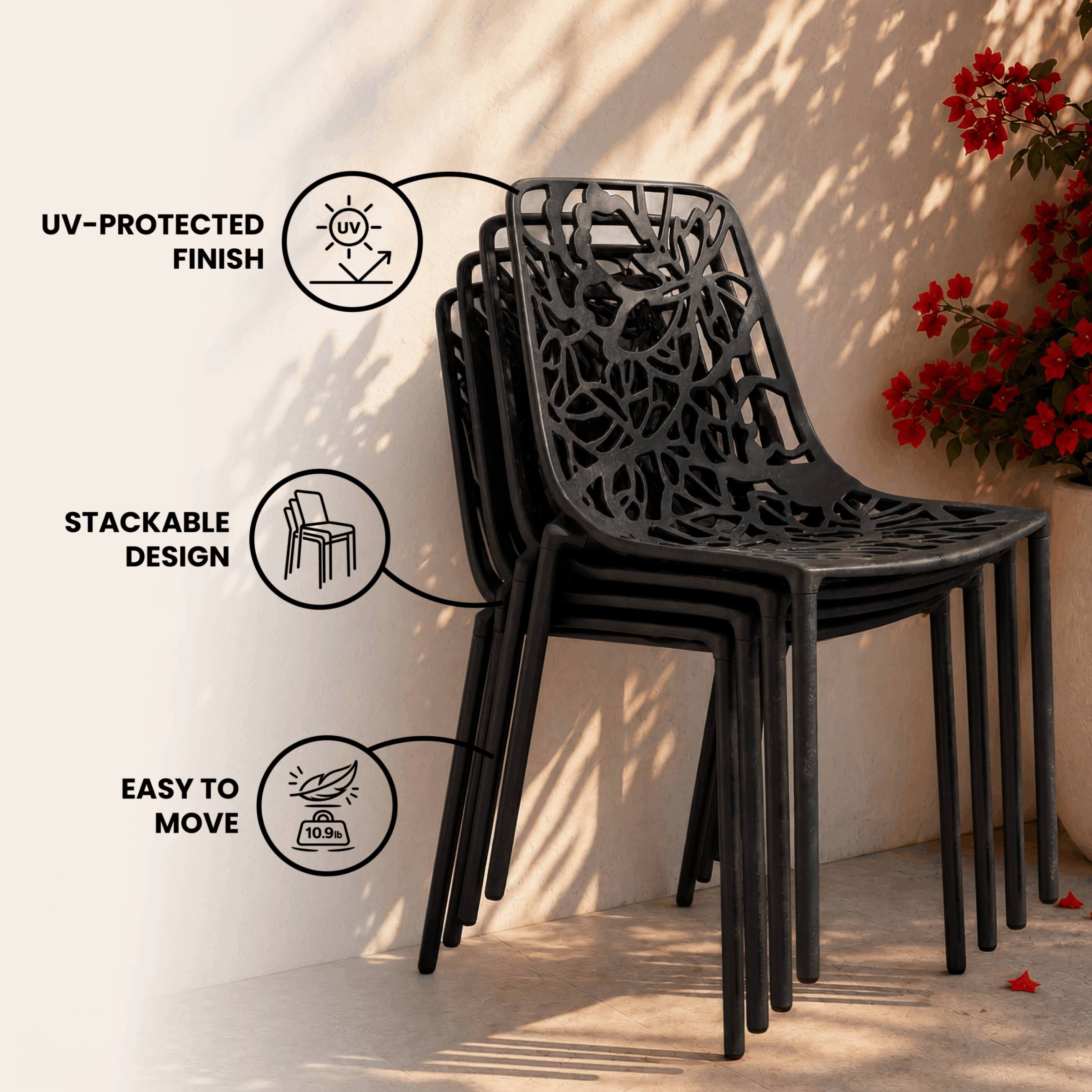 UV-Protected Finish  
Stackable Design  
Easy to Move  
10.9
