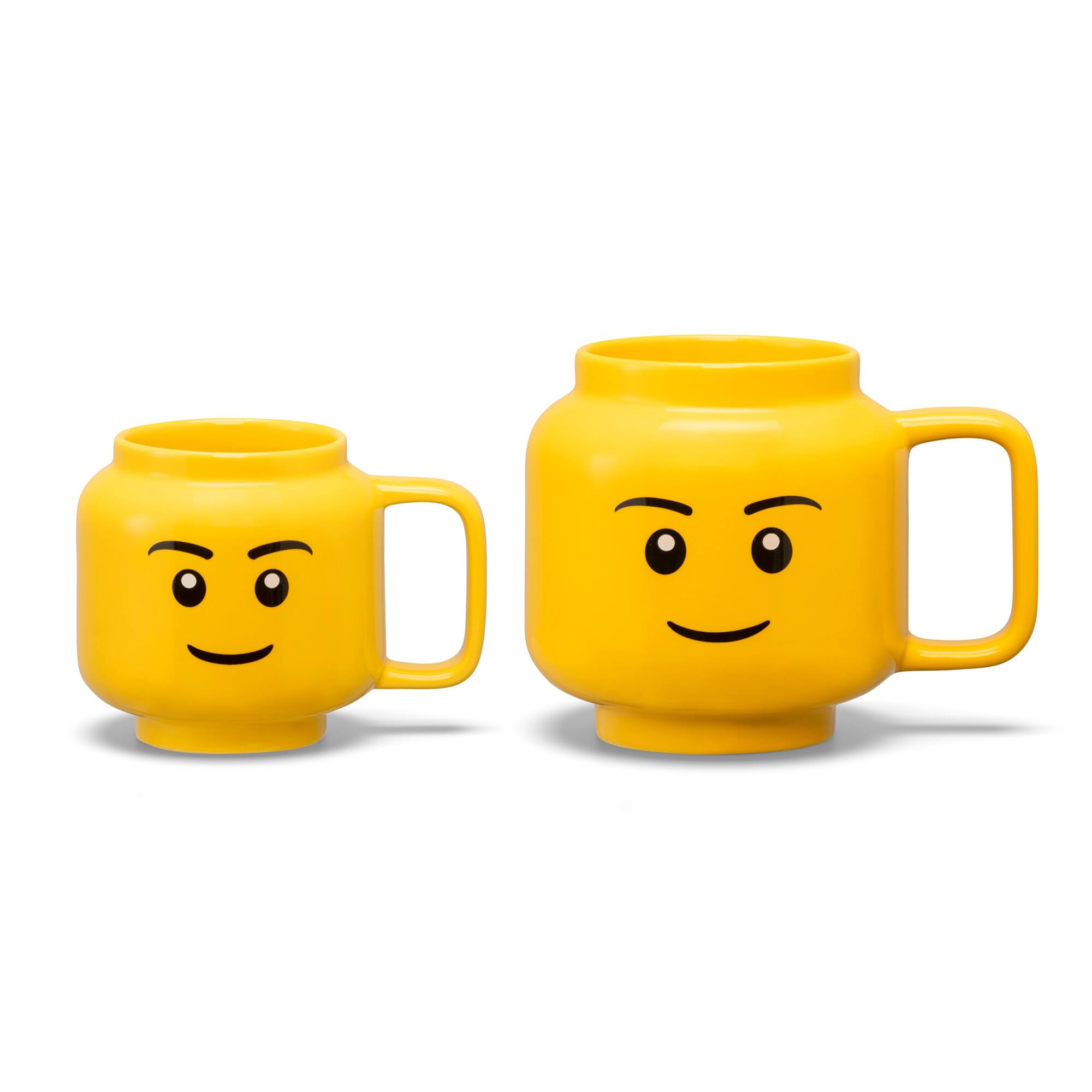 Back. Room Copenhagen - LEGO: Classic Yellow Minifigures Boy Ceramic Mug, 17.9 oz - Yellow.