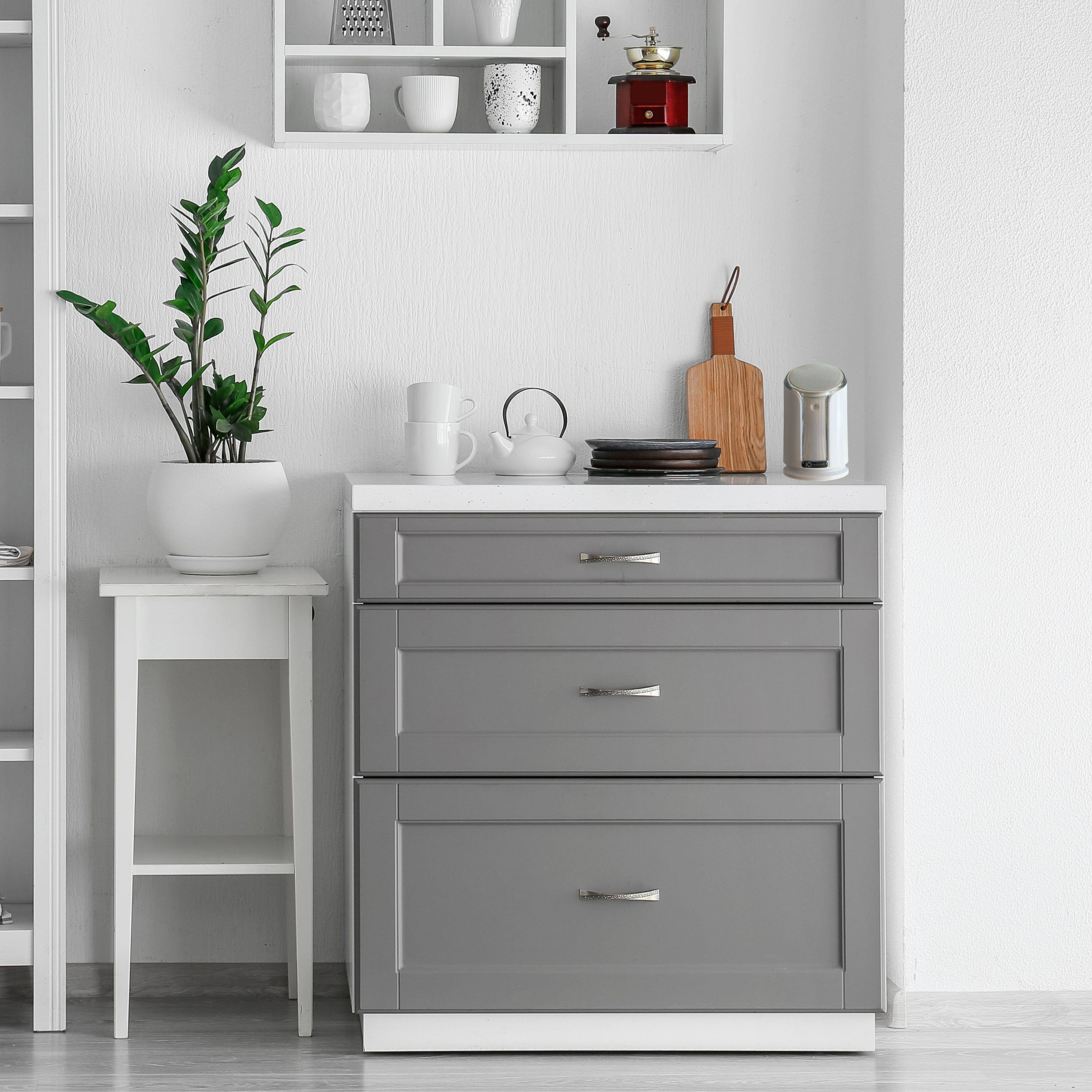 Alt View 3. IQ America - Battery Powered Wireless Door Bell Chime with Visual Alert, 8 Chime Tones, 4 Volume Levels, 1 button - White.