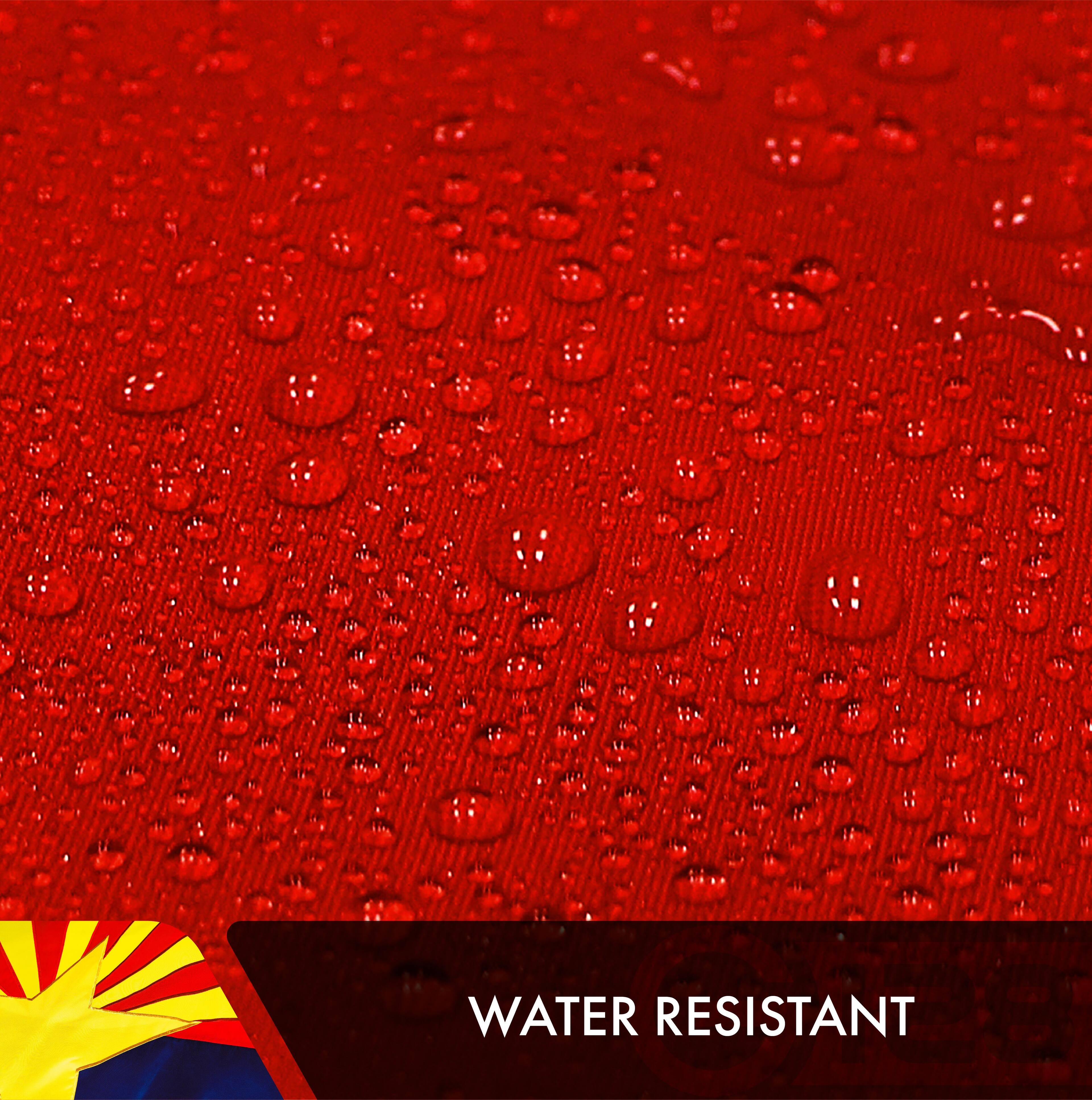 WATER RESISTANT
