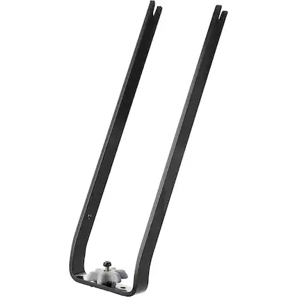 Front. Saris - Bike Wheel Holder for the Saris Single or Triple Unique Mount Tracks - Black.