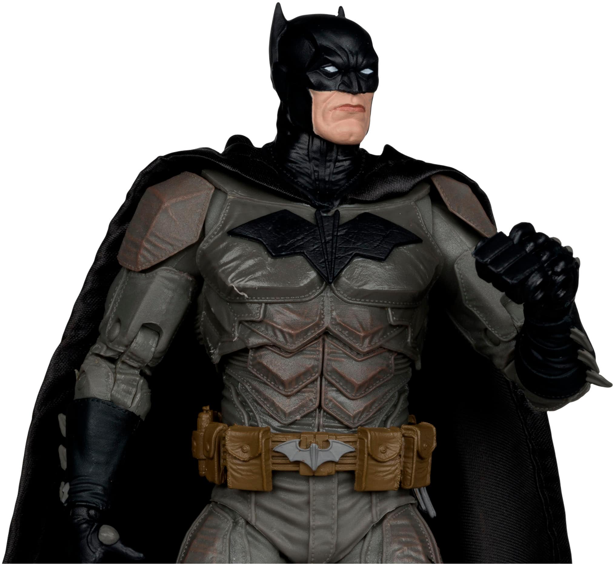 Left. McFarlane Toys - DC Multiverse 7.1" Batman (Batman: Noel) Figure.