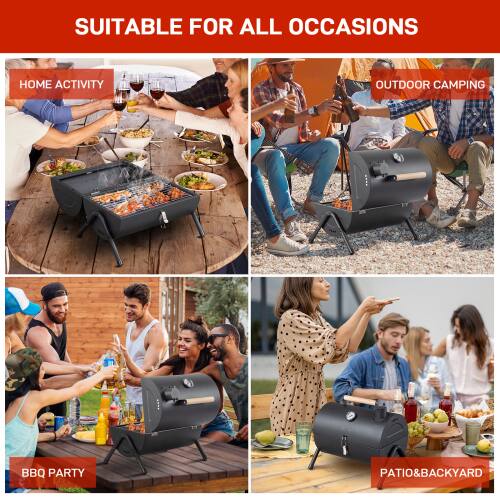 SUITABLE FOR ALL OCCASIONS

- HOME ACTIVITY
- OUTDOOR CAMPING
- BBQ PARTY
- PATIO & BACKYARD