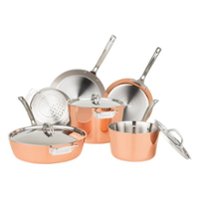 Viking 4-Ply 9PC Copper Cookware Set - Copper - Angle_Zoom