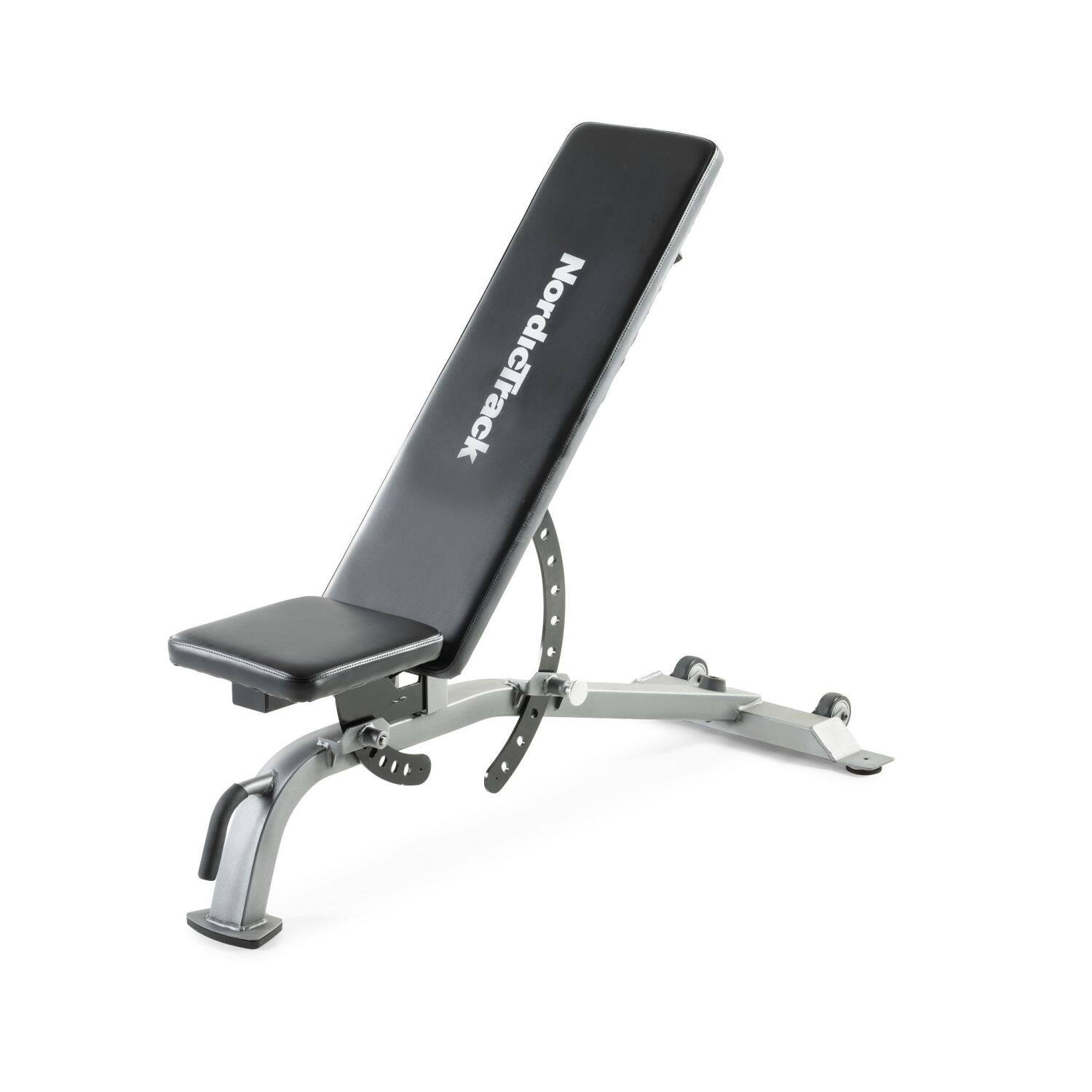 Front. NordicTrack - NordicTrack Utility Bench - Black.