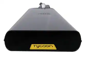 Front. Tycoon Percussion - Small Cowbell Dampener, Durable Construction, Drummers & Percussionists.