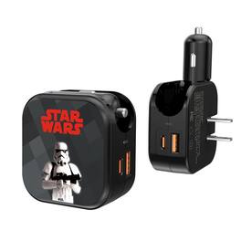 Keyscaper - Star Wars: A New Hope Color Block 2 in 1 USB A/C Charger - Stormtrooper