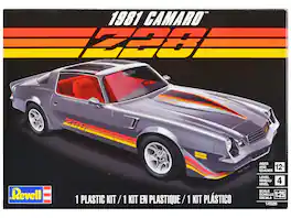 Level 4 Model Kit 1981 Chevrolet Camaro Z/28 1/25 Scale Model by Revell - Multicolor