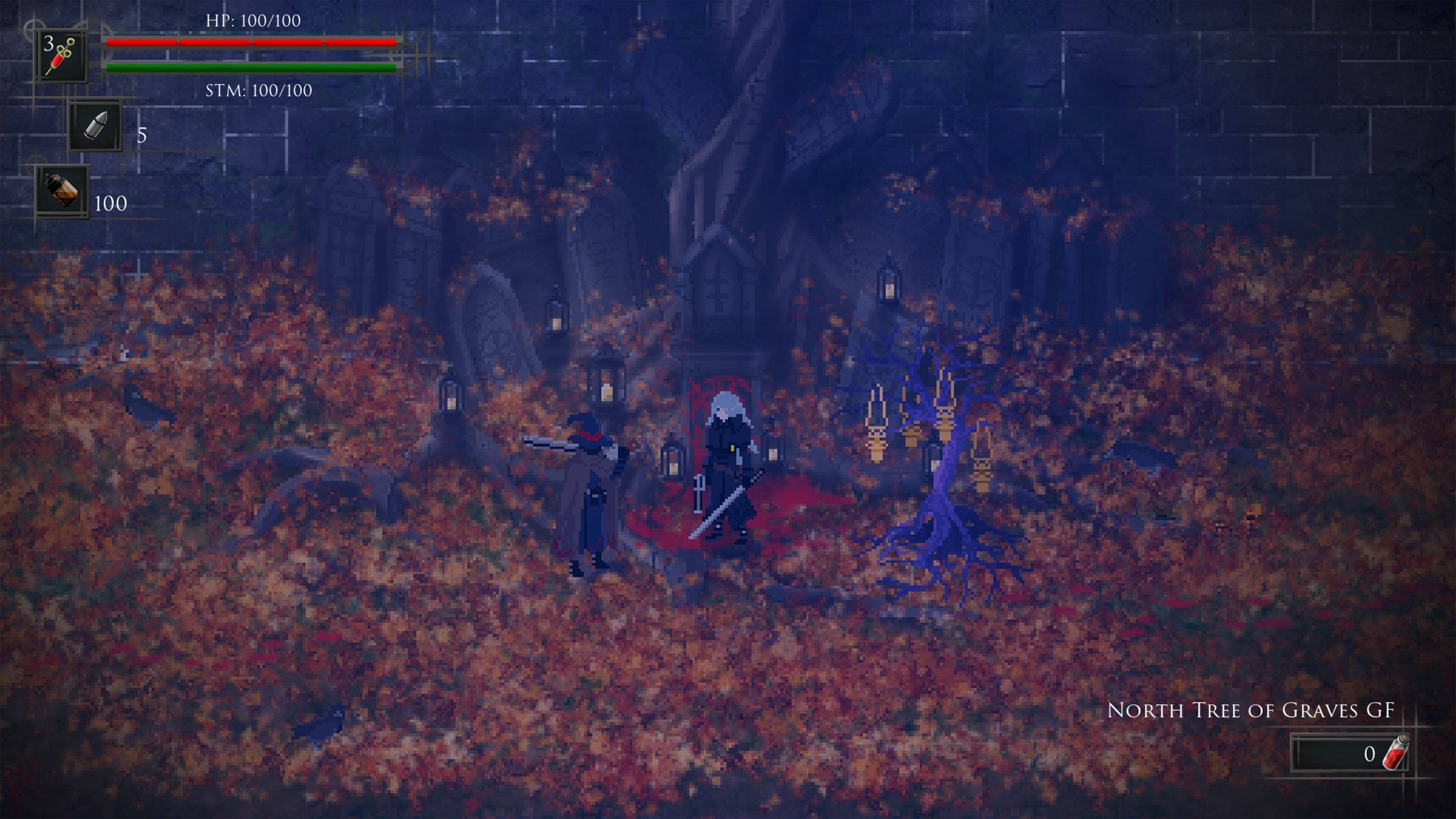 3 HP: 100/100 STM: 100/100  
5 100 NORTH TREE OF GRAVES GF 0