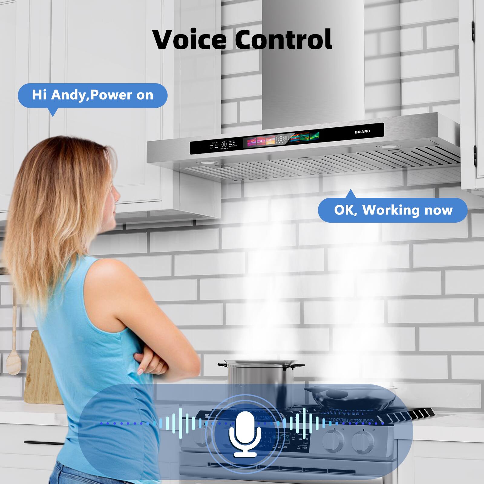 Voice Control

Hi Andy, Power on

OK, Working now