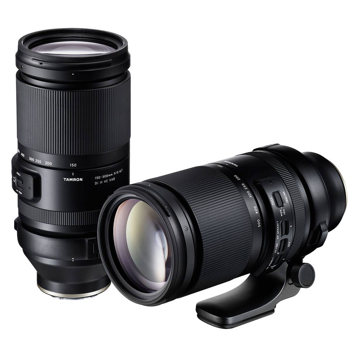 400 300 250 200 THE  
150 I F/5-6.7 TAMRON 150-500mm VXD Di II VC  
TAMRON 200 250 300 400 500  
FULL MOD 10m SPEED/1 KF VEXON  
OFF