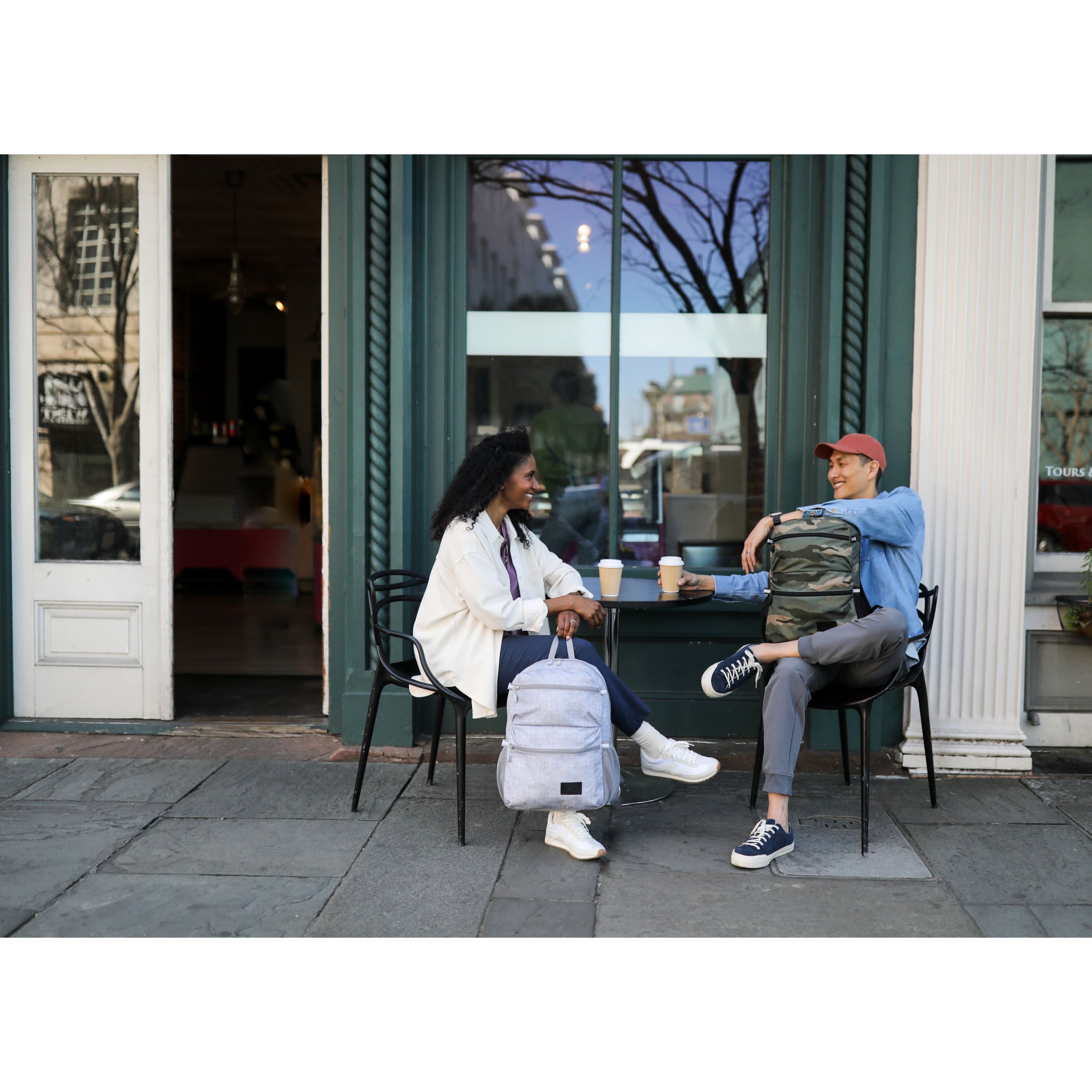 Alt View 1. High Sierra - BTS 2020 Everclass Backpack - Silver Heather.