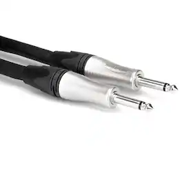 Hosa Technology - 15' 1/4" Phone to 1/4" Phone Speaker Cable, 12 AWG, with 2 Conductors